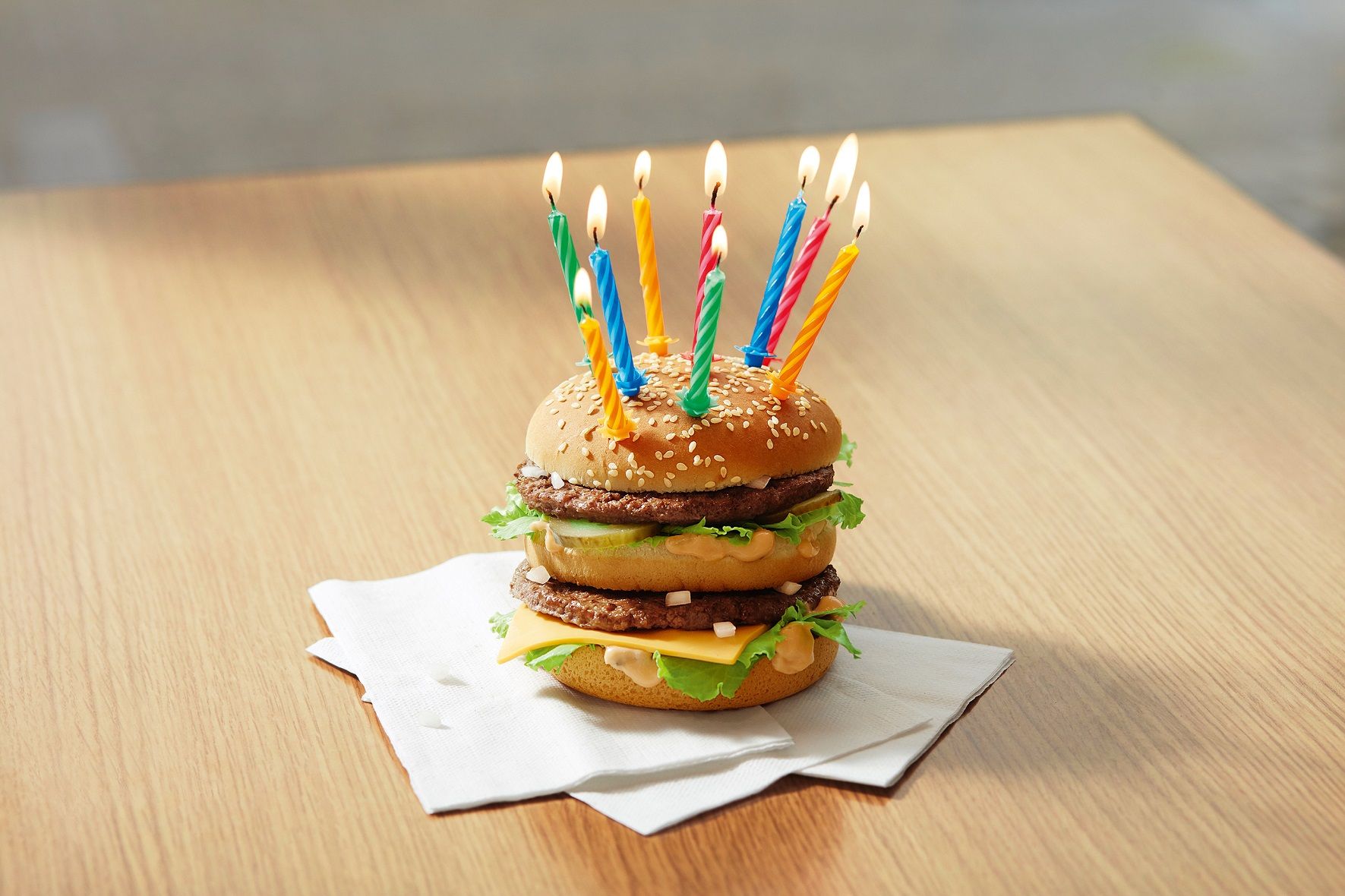 Geburtstags-Burger